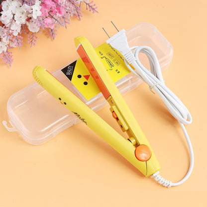 Mini Hair Straightener, Flat Iron Curler (FB)